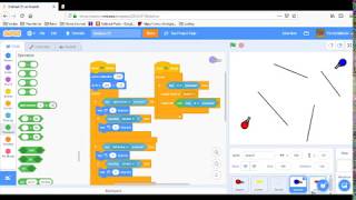 2 player shooting game part 2 in scratch [upl. by Abbi574]