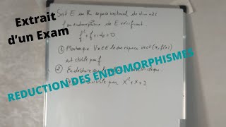 Réduction des endomorphismesExercice Corrigé 3 [upl. by Nomihs]