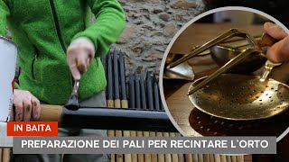 Un recinto per lorto che  ancora  non cè e qualche nuovo oggetto in baita ASMR Ep 47 [upl. by Assirrac]