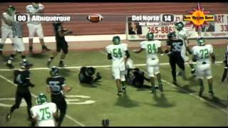 APS Football 2010 ABQ High VS Del Norte [upl. by Sup]