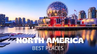 20 Best Places To Visit in North America  Travel video [upl. by Anadroj236]