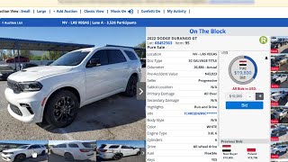 Copart Auto Auction Bidding and Prices 012724 [upl. by Etnohc]