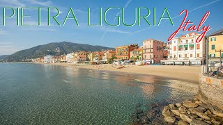 Pietra Ligure Italy 4k Drone Video tour of the Beautiful Pietra Ligure [upl. by Bree]