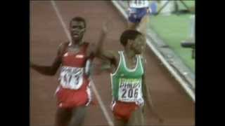 Gebrselassie Gets Walloped1992 [upl. by Euqinmod770]