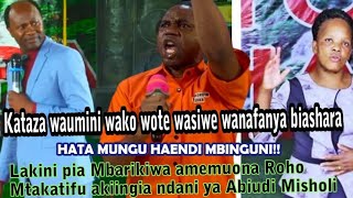 Mbarikiwa amuona Roho Mtakatifu akimshukia Abiudi Misholi [upl. by Ahtiekahs750]