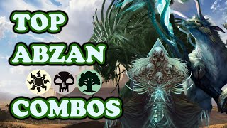 Top 10 Abzan White  Black  Green Commander EDH Combos  Episode 021 [upl. by Sorcim]