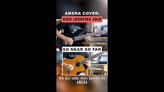 Um dos solos mais bonitos do ANGRA angra kikoloureiro guitarsolo flamenco [upl. by Vasti864]