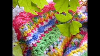 Faeries Sampler Rows 110 Beginner Crochet Blanket [upl. by Ahc]