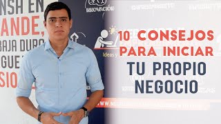 10 Consejos para pasar de la Idea a la Acción e Iniciar tu Propio Negocio [upl. by Toinette]