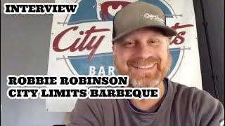 Robbie Robinson  City Limits Barbeque  Columbia South Carolina [upl. by Ientruoc9]