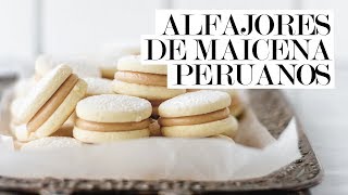 Alfajores de Maicena Peruanos  Cravings Journal español [upl. by Calendra]