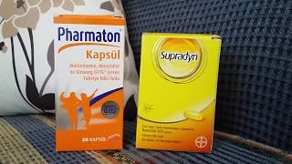 Pharmaton vs Supradyn All Day KARŞILAŞTIRMA [upl. by Nessim]