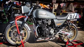 SUZUKI GSX1100E TOT Racer by POWER BUILDER [upl. by Aicercal]