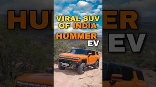 Viral Suv In India Hummer Ev hummerev india suv viral [upl. by Michigan]