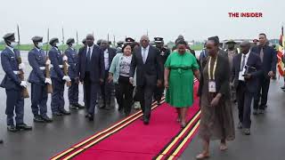 CUBA Vice President Salvador Valdés Mesa Arrives at Entebbe International Airport for NAM Summit [upl. by Melcher]