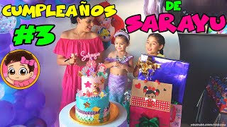 CUMPLEAÑOS 3 DE SARAYU [upl. by Beverly849]