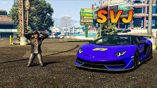 RDJavi Roba Mi Lamborghini Aventador SVJ en GTA RP [upl. by Wally]