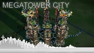 SimCity Cities of Tomorrow  How to build a Megatower only city [upl. by Raye]