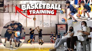 Training ni Jarinz 1v1 Basketball NANAY FOR A DAY [upl. by Nawor]