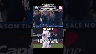 Grand sland de Freeman baseball mlb arepapower mlbvenezuela [upl. by Elder]