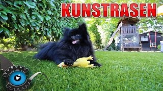 KUNSTRASEN VERLEGEN ReviewAnleitung [upl. by Anniahs]