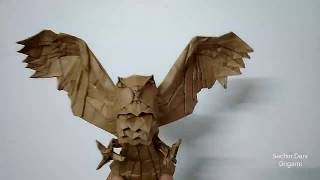 Origami Blakistons fish owl [upl. by Binnie]