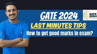 GATE 2024 EXAM DAY STRATEGY GATE LAST MINUTE TIPS GATE EXAM DAY TIPS PRADEEP RAWAT CSIR NET 2024 [upl. by Byler]