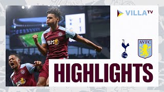 MATCH HIGHLIGHTS  Tottenham Hotspur 12 Aston Villa [upl. by Einimod342]