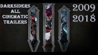 Darksiders All Cinematic Trailers 2009  2018 [upl. by Ynnot]