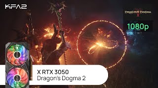 KFA2 X GeForce RTX 3050 Black  Dragons Dogma 2  1080p Full HD разрешение [upl. by Tugman113]