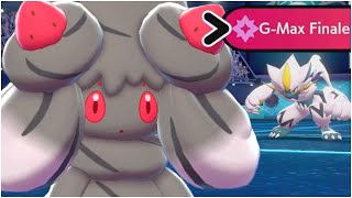 ★EPIC ALCREMIE SWEEP★ Shiny Alcremie Gigantamax BIG ROOT Draining Kiss [upl. by Eninnaej]