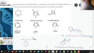 TEMA 35 NOMENCLATURA HETEROCICLOS  356 HETEROCICLOS COMO SUSTITUYENTES [upl. by Gromme898]