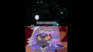 Iron Monger Vs Fallen Emily shortsmarvelironmanhazbinhotelvivziepopbattletrendingvsedit [upl. by Ycal801]