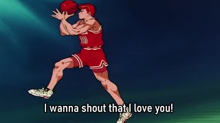 Slam Dunk OST BAAD Kimi ga Suki da to Sakebitai English Lyric [upl. by Doane]