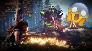 COMBAT CONTRE LE CRACHEUR BOURSOUFLE Horizon Zero Dawn [upl. by Eus]