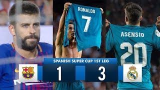 Barcelona 13 Real Madrid HD 1080i Spanish Super Cup Full Match Highlights 130817 [upl. by Ramma]