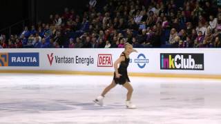 Finlandia Trophy 2012 Espoo 7102012 Ladies Free Skating Kiira Korpi FIN [upl. by Feodore25]