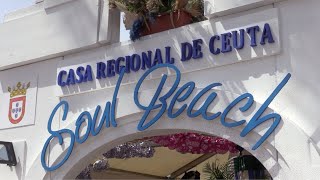 La caseta de la Casa de Ceuta en Melilla un rincón especial en la feria [upl. by Seafowl]