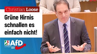 Grüne Hirnis schnallen es einfach nicht – Christian Loose AfD [upl. by Otilia]