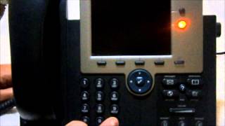 how to factory rest Cisco cp7945g IP phone [upl. by Nnairac]