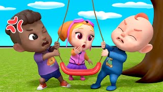 Please Wait Your Turn  Yes Yes Playground Song  Line Up Song  Rosoo Nursery Rhymes amp Kids Songs [upl. by Notloc]