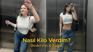 Nasıl Kilo Verdim  Beslenme ve Spor Rutinim [upl. by Eejan671]