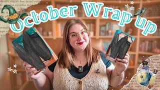 🎥lets talk about the 5 books I read in October 🧡📚☕️ [upl. by Ycaj]