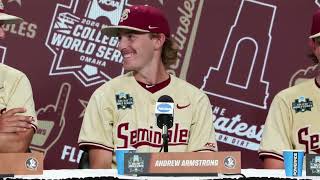 Florida State baseball previews rematch with Tennessee baseball [upl. by Eirrahs]