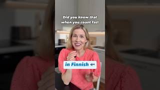 Counting in Finnish but fast🤪😅 finnishlanguage [upl. by Adamski]