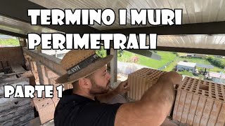 Finisco i MURI Perimetrali Parte 1  Ep 38 [upl. by Brana]