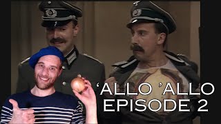 Frenchy reacts to Allo Allo  Episode 2 [upl. by Yrrek]