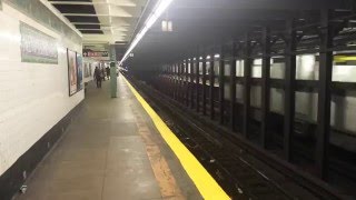 IRT Subway Manhattan amp Flatbush Avenue Bound R142 2 5 Trains  Newkirk Avenue [upl. by Kwok]