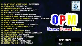 OPM 80s  OLDIES BUT GOODIES  Ric Segreto Basil Valdez Gino Padilla Jam Morale amp Joey Albert [upl. by Anitselec351]