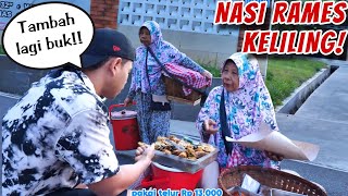 PRANK PENJUAL NASI RAMES KELILING GAK BERHENTI NAMBAH [upl. by Crean]